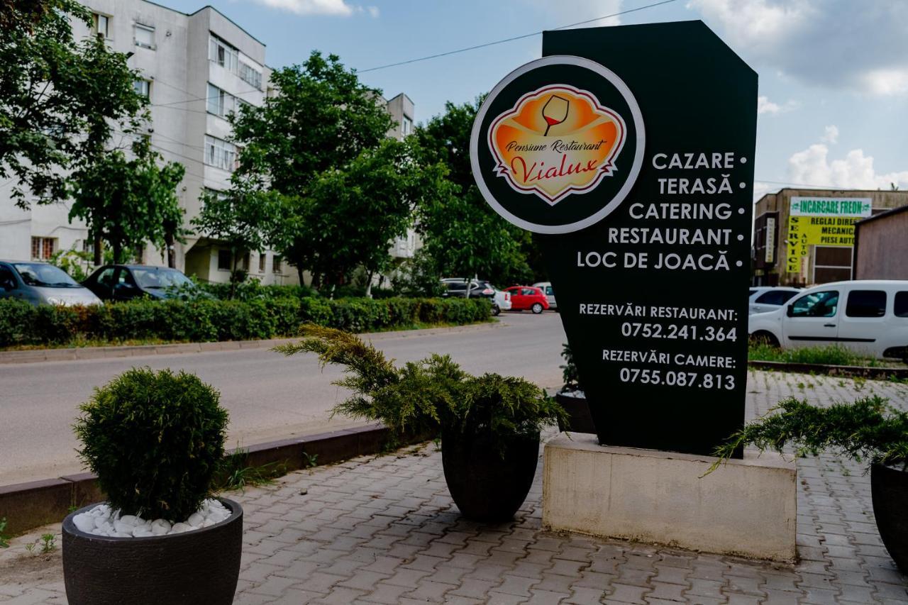 Pensiunea Vialux Bacău エクステリア 写真